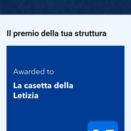 La Casetta Della Letizia Apartament *